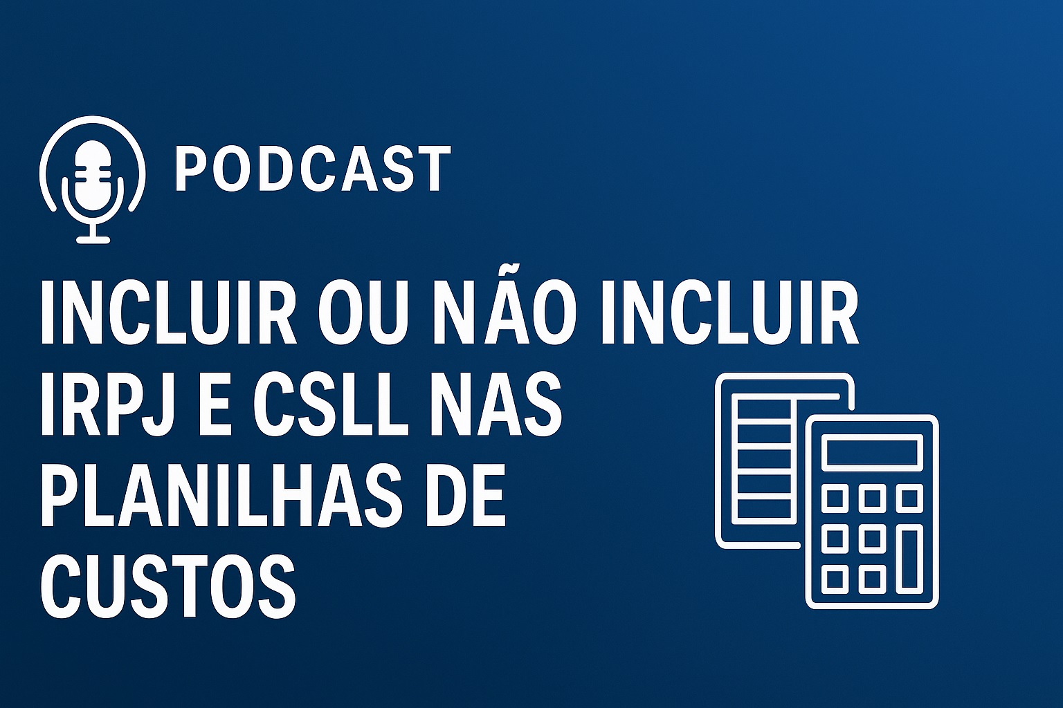 IRPJ e CSLL