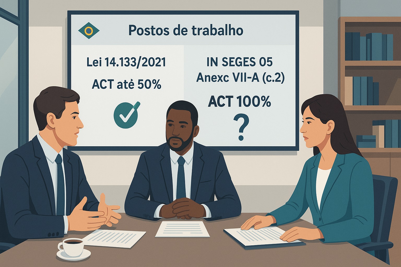 Postos de Trabalho em Licitações Públicas