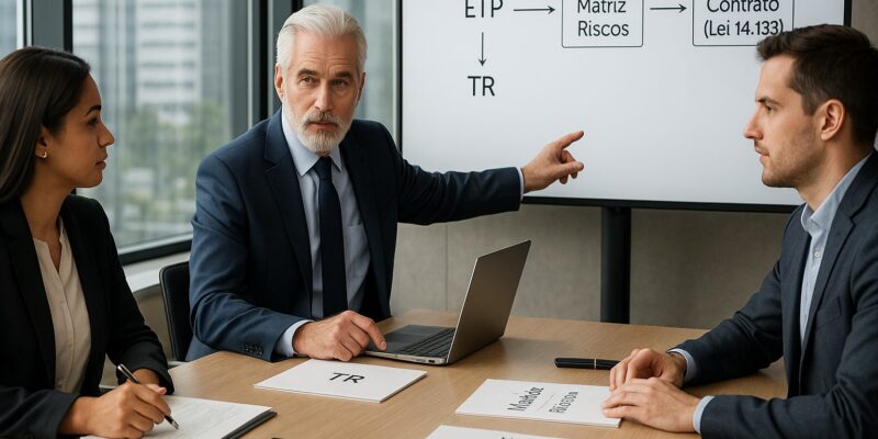 TR ETP e Matriz de Riscos Lei 14.133