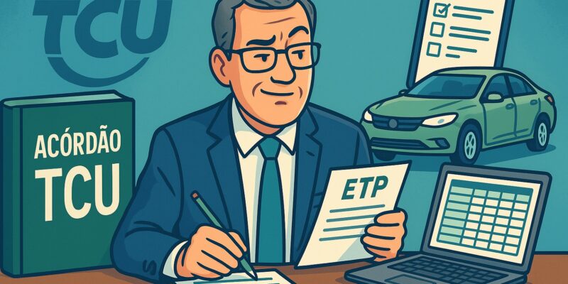 locação de veículos na Administração Pública